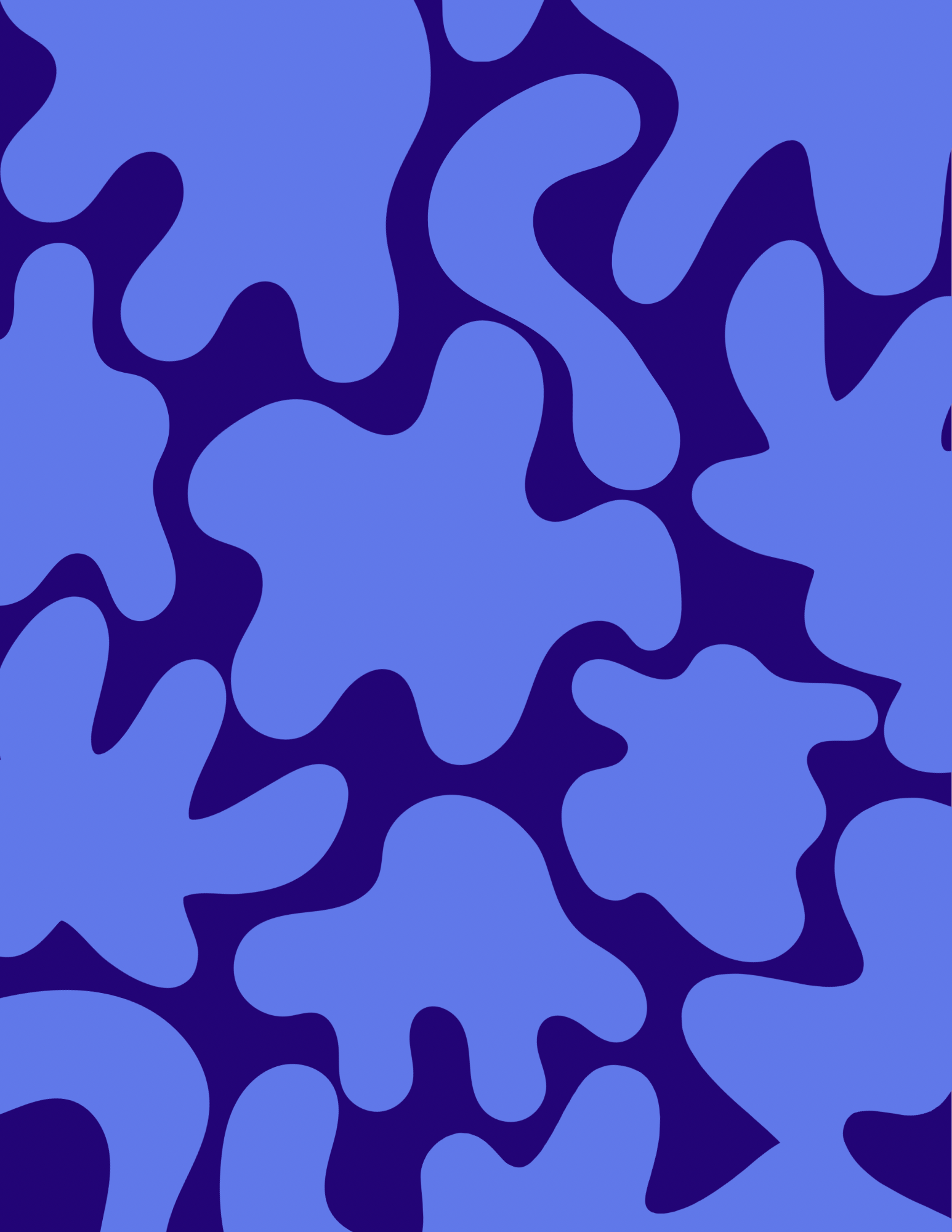 Blue abstract pattern on a blue background